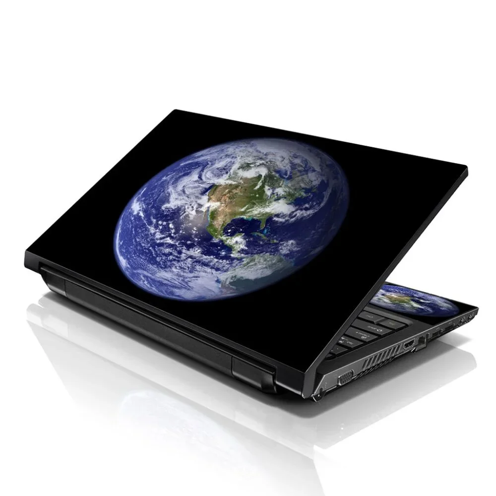 LSS 15.6 & 17.3 Inches Laptop Notebook Skin Sticker Laptop Decal - Earth